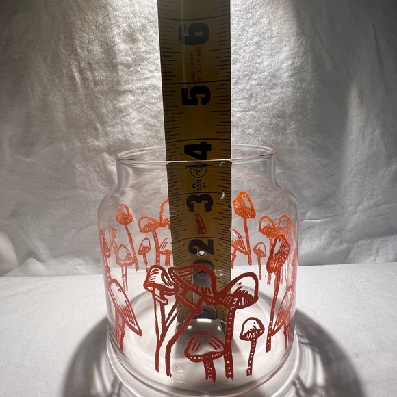 Vintage Retro ‘Mushrooms’ Kitchen Glass Storage Jar - Picture 4 of 7